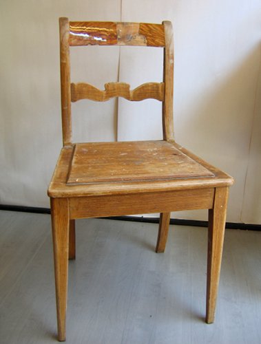 2 Stühle, Esche - Biedermeier