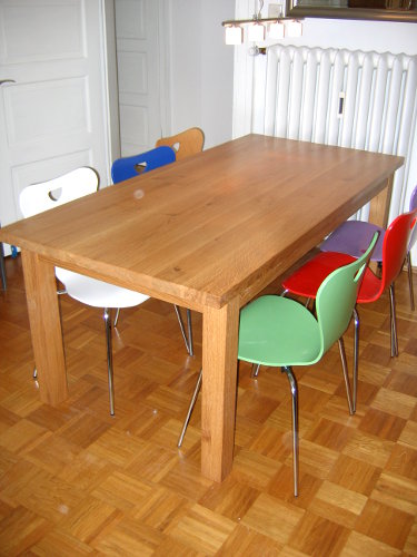 Ess-Tisch Eiche massiv