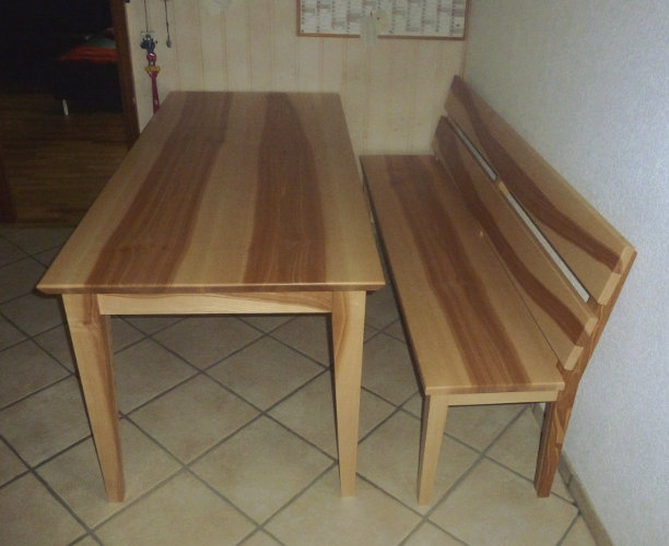 K&uuml;chentisch Kern-Esche massiv